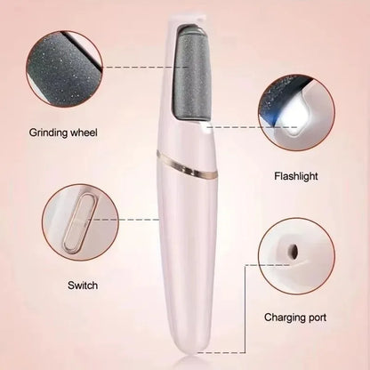 Automatic Foot Grinder Electric Pedicure Tool Painless Dead Skin Remover USB Rechargeable Electric Foot Callus Remover